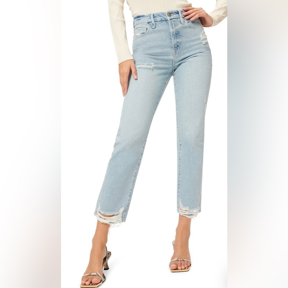 NEW GOOD AMERICAN - Good Boy Vintage Inspired curvy Jean with Tummy Tech